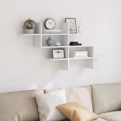 VidaXL 853263 shelve Wood White