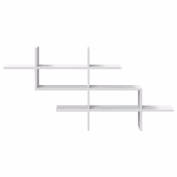 VidaXL 853263 shelve Wood White - Additional view 4