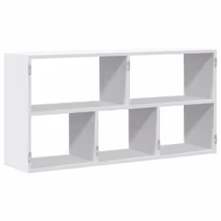 vidaXL Wall Shelf Floating Shelf Storage Shelf Engineered Wood - white - Additional view 5