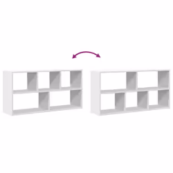 vidaXL Wall Shelf Floating Shelf Storage Shelf Engineered Wood - white - Additional view 6