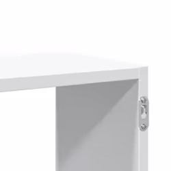 vidaXL Wall Shelf Floating Shelf Storage Shelf Engineered Wood - white - Additional view 8