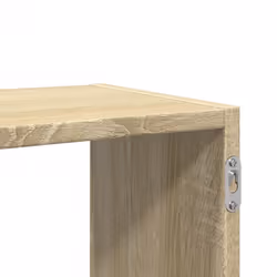 vidaXL Wall Shelf Floating Shelf Storage Shelf Engineered Wood - sonoma oak - Additional view 8