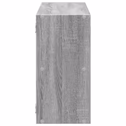 vidaXL Wall Shelf Floating Shelf Storage Shelf Engineered Wood - grey sonoma - Additional view 4