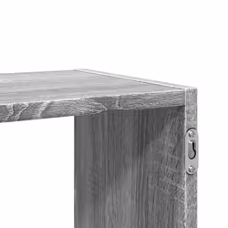 vidaXL Wall Shelf Floating Shelf Storage Shelf Engineered Wood - grey sonoma - Additional view 8