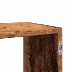 vidaXL Wall Shelf Floating Shelf Storage Shelf Engineered Wood - old wood - Additional view 8