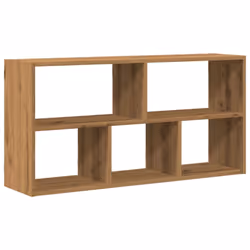 vidaXL Wall Shelf Floating Shelf Storage Shelf Engineered Wood - oak