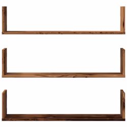 VidaXL 853297 shelve Wood - Additional view 4