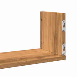 vidaXL Wall Shelves Storage Floating Shelf 3 pcs Artisian Oak Engineered Wood - Additional view 7