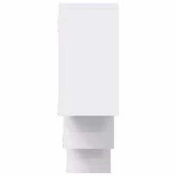 vidaXL Wall Shelf Floating Shelf Rack Wall Cube Storage Shelf Engineered Wood - white - Additional view 4
