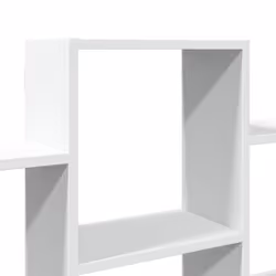 vidaXL Wall Shelf Floating Shelf Rack Wall Cube Storage Shelf Engineered Wood - white - Additional view 6