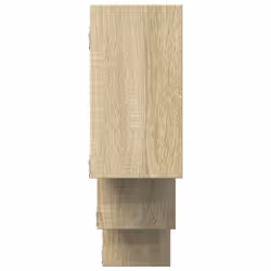 vidaXL Wall Shelf Floating Shelf Rack Wall Cube Storage Shelf Engineered Wood - sonoma oak - Additional view 4