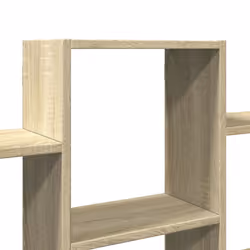 vidaXL Wall Shelf Floating Shelf Rack Wall Cube Storage Shelf Engineered Wood - sonoma oak - Additional view 6