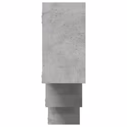 vidaXL Wall Shelf Floating Shelf Rack Wall Cube Storage Shelf Engineered Wood - concrete grey - Additional view 4