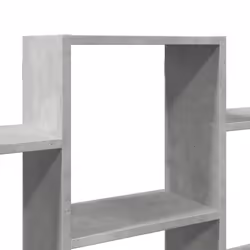 vidaXL Wall Shelf Floating Shelf Rack Wall Cube Storage Shelf Engineered Wood - concrete grey - Additional view 6