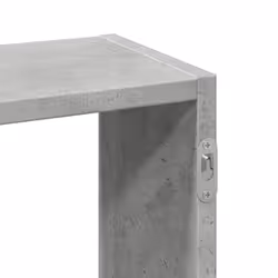vidaXL Wall Shelf Floating Shelf Rack Wall Cube Storage Shelf Engineered Wood - concrete grey - Additional view 7