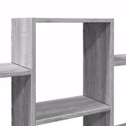 vidaXL Wall Shelf Floating Shelf Rack Wall Cube Storage Shelf Engineered Wood - grey sonoma - Additional view 6