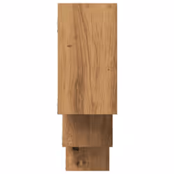 vidaXL Wall Shelf Floating Shelf Rack Wall Cube Storage Shelf Engineered Wood - oak - Additional view 4