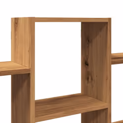 vidaXL Wall Shelf Floating Shelf Rack Wall Cube Storage Shelf Engineered Wood - oak - Additional view 6