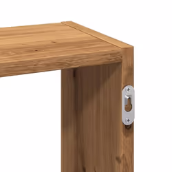 vidaXL Wall Shelf Floating Shelf Rack Wall Cube Storage Shelf Engineered Wood - oak - Additional view 7