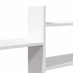 vidaXL Wall Shelf Floating Shelf Storage Shelf Engineered Wood - white - Additional view 6