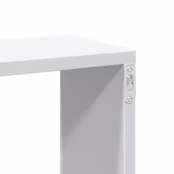 vidaXL Wall Shelf Floating Shelf Storage Shelf Engineered Wood - white - Additional view 7