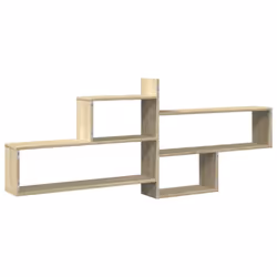 vidaXL Wall Shelf Floating Shelf Storage Shelf Engineered Wood - sonoma oak - Additional view 5