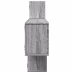 vidaXL Wall Shelf Floating Shelf Storage Shelf Engineered Wood - grey sonoma - Additional view 4