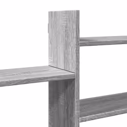 vidaXL Wall Shelf Floating Shelf Storage Shelf Engineered Wood - grey sonoma - Additional view 6