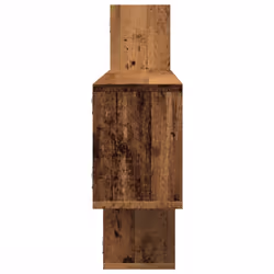 vidaXL Wall Shelf Floating Shelf Storage Shelf Engineered Wood - old wood - Additional view 4