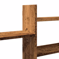 vidaXL Wall Shelf Floating Shelf Storage Shelf Engineered Wood - old wood - Additional view 6