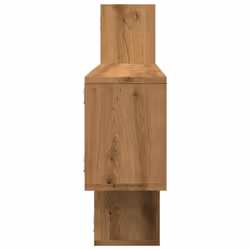 vidaXL Wall Shelf Floating Shelf Storage Shelf Engineered Wood - oak - Additional view 4