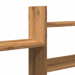 vidaXL Wall Shelf Floating Shelf Storage Shelf Engineered Wood - oak - Additional view 6