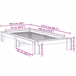 VidaXL 855342 bed frame - Additional view 8