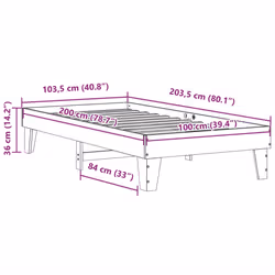 VidaXL 855362 bed frame - Additional view 8