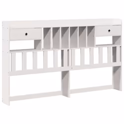 VidaXL 855503, White, Pinewood, 180 cm, 1860 mm, 110 cm, 230 mm