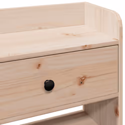 vidaXL Headboard with Storage Bed Headboard Bed Header 140 cm Solid Wood Pine - Additional view 7