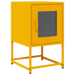 VidaXL 853329 nightstand/bedside table Yellow