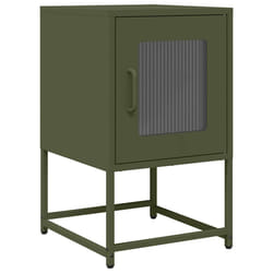 VidaXL 853330 nightstand/bedside table Olive