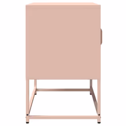 vidaXL TV Cabinet White 68x39x60.5 cm Cold-rolled Steel tv stand tv sideboard - pink, 68 cm - Additional view 6
