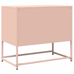 vidaXL TV Cabinet White 68x39x60.5 cm Cold-rolled Steel tv stand tv sideboard - pink, 68 cm - Additional view 7