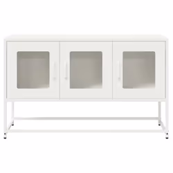vidaXL TV Cabinet White 68x39x60.5 cm Cold-rolled Steel tv stand tv sideboard - white, 100.5 cm - Additional view 4