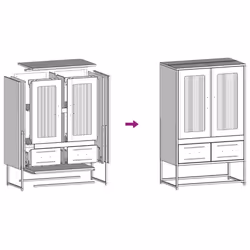 VidaXL 853366 living room sideboard/buffet - Additional view 10