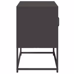 vidaXL TV Cabinet Anthracite 100.5x39x60.5 cm Steel TV stand TV sideboard - black, 68 cm - Additional view 6