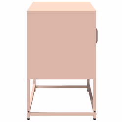 vidaXL TV Cabinet Anthracite 100.5x39x60.5 cm Steel TV stand TV sideboard - pink, 68 cm - Additional view 6