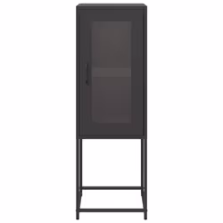 vidaXL Sideboard Mustard Yellow 36x39x107 cm Cold-rolled Steel storage cabinet - black - Additional view 4