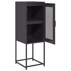 vidaXL Sideboard Mustard Yellow 36x39x107 cm Cold-rolled Steel storage cabinet - black - Additional view 6