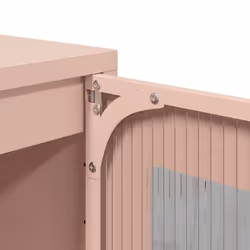 vidaXL Sideboard Mustard Yellow 36x39x107 cm Cold-rolled Steel storage cabinet - pink - Additional view 10