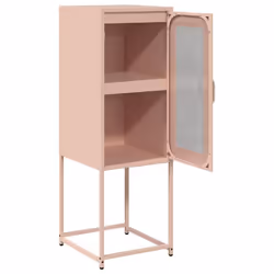 vidaXL Sideboard Mustard Yellow 36x39x107 cm Cold-rolled Steel storage cabinet - pink - Additional view 6