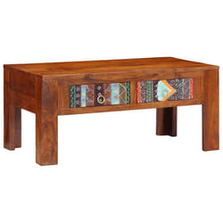 vidaXL Coffee Table 90x50x40 cm Solid Wood Acacia side table living room table
