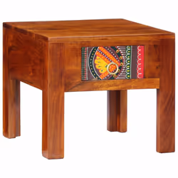 vidaXL Bedside Cabinet 40x40x36 cm Solid Wood Acacia bedside table nightstand - Additional view 10